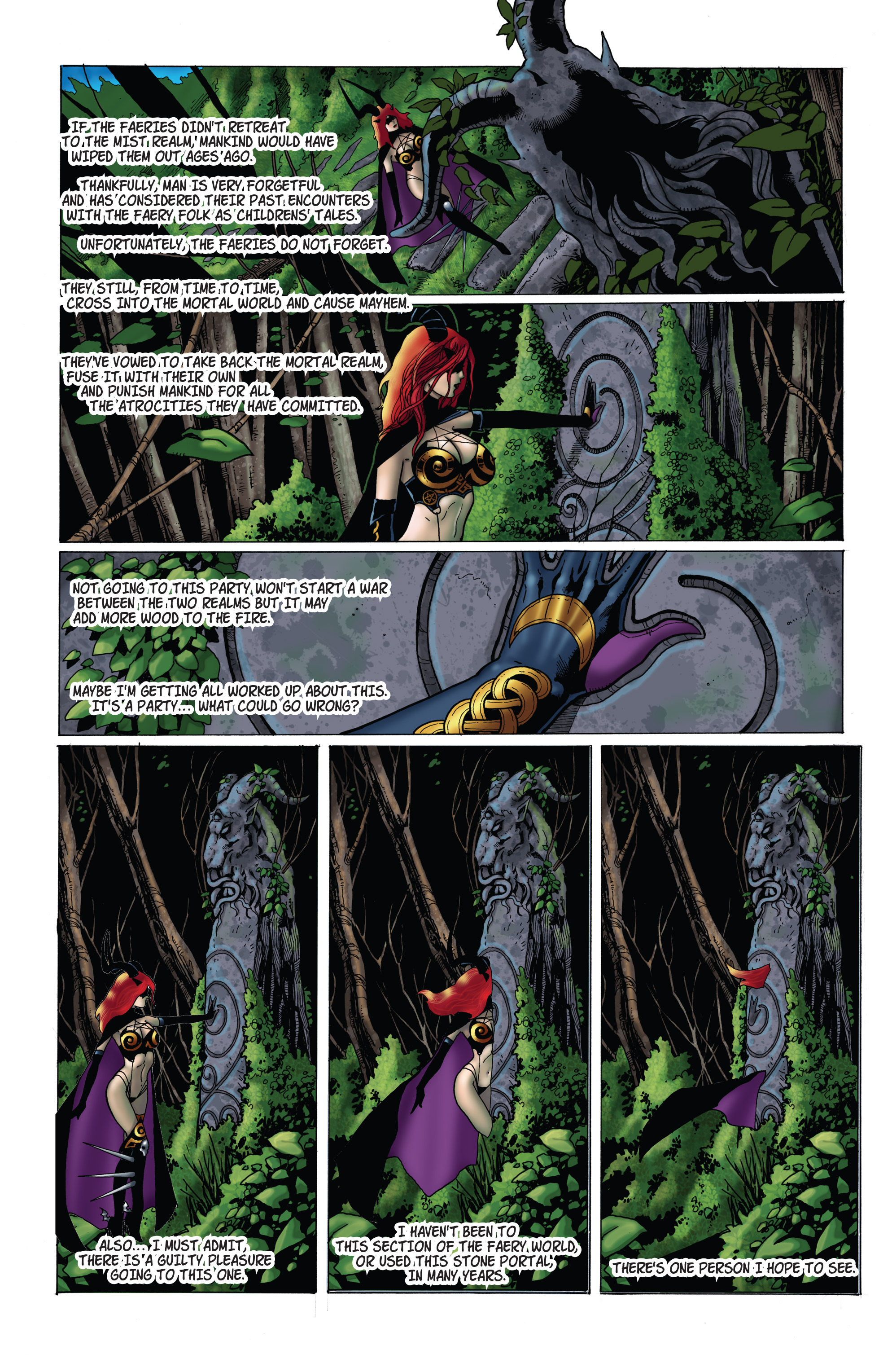 Read online Tarot: Witch of the Black Rose comic -  Issue #99 - 6