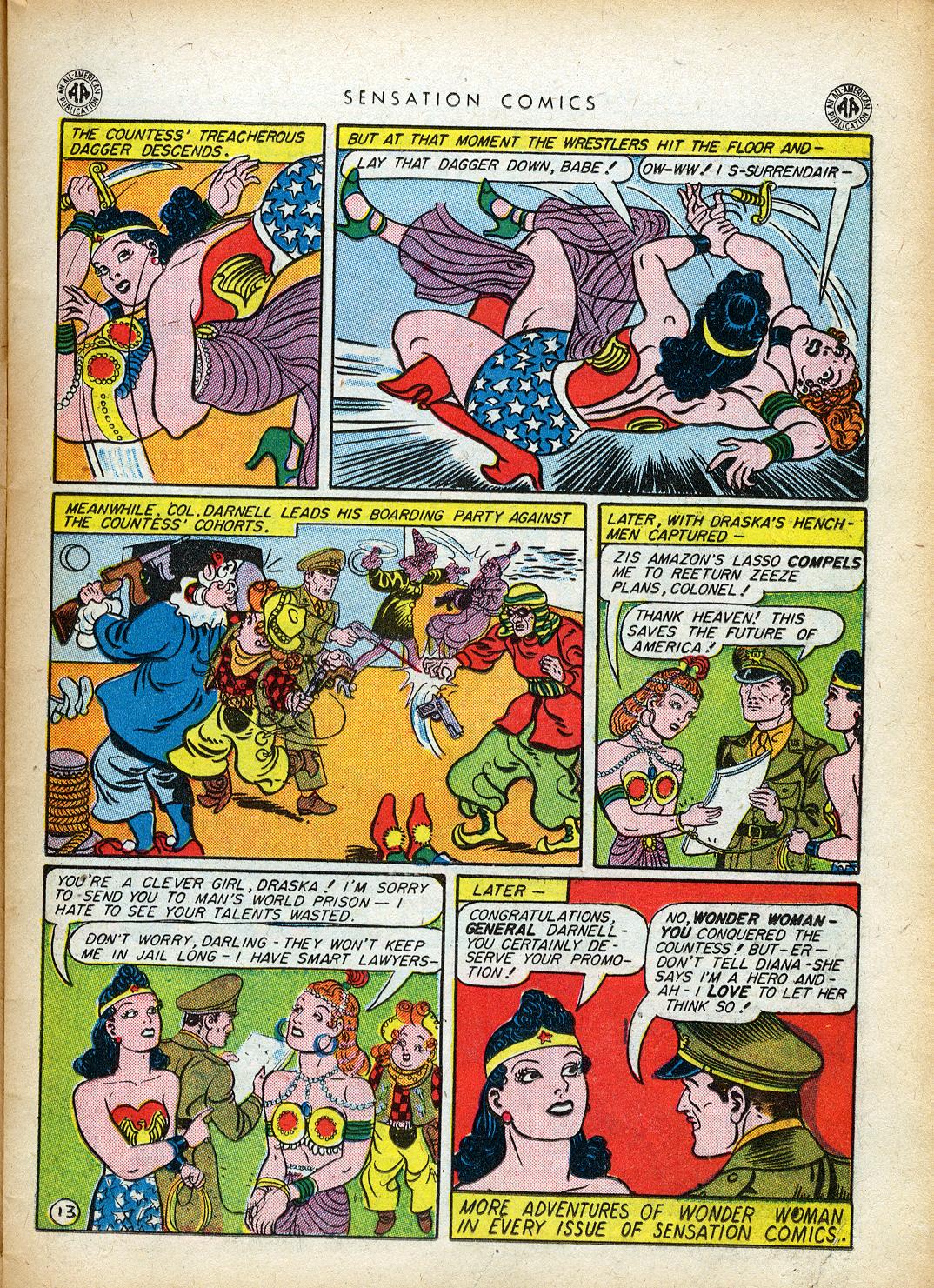Read online Sensation (Mystery) Comics comic -  Issue #40 - 15