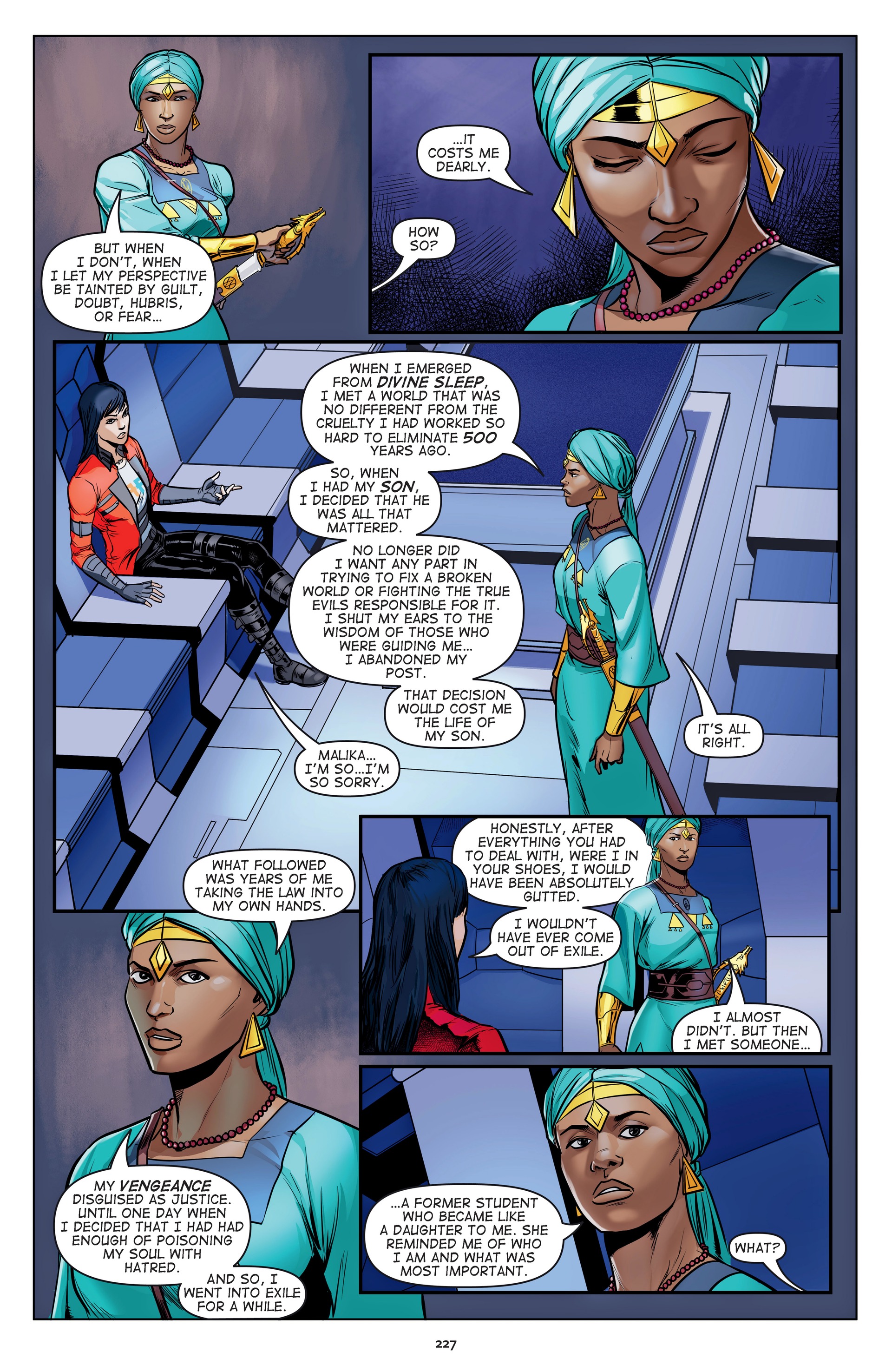 Read online Malika: Warrior Queen comic -  Issue # TPB 2 (Part 3) - 29