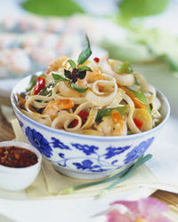 Asian Noodles with Shrimp
