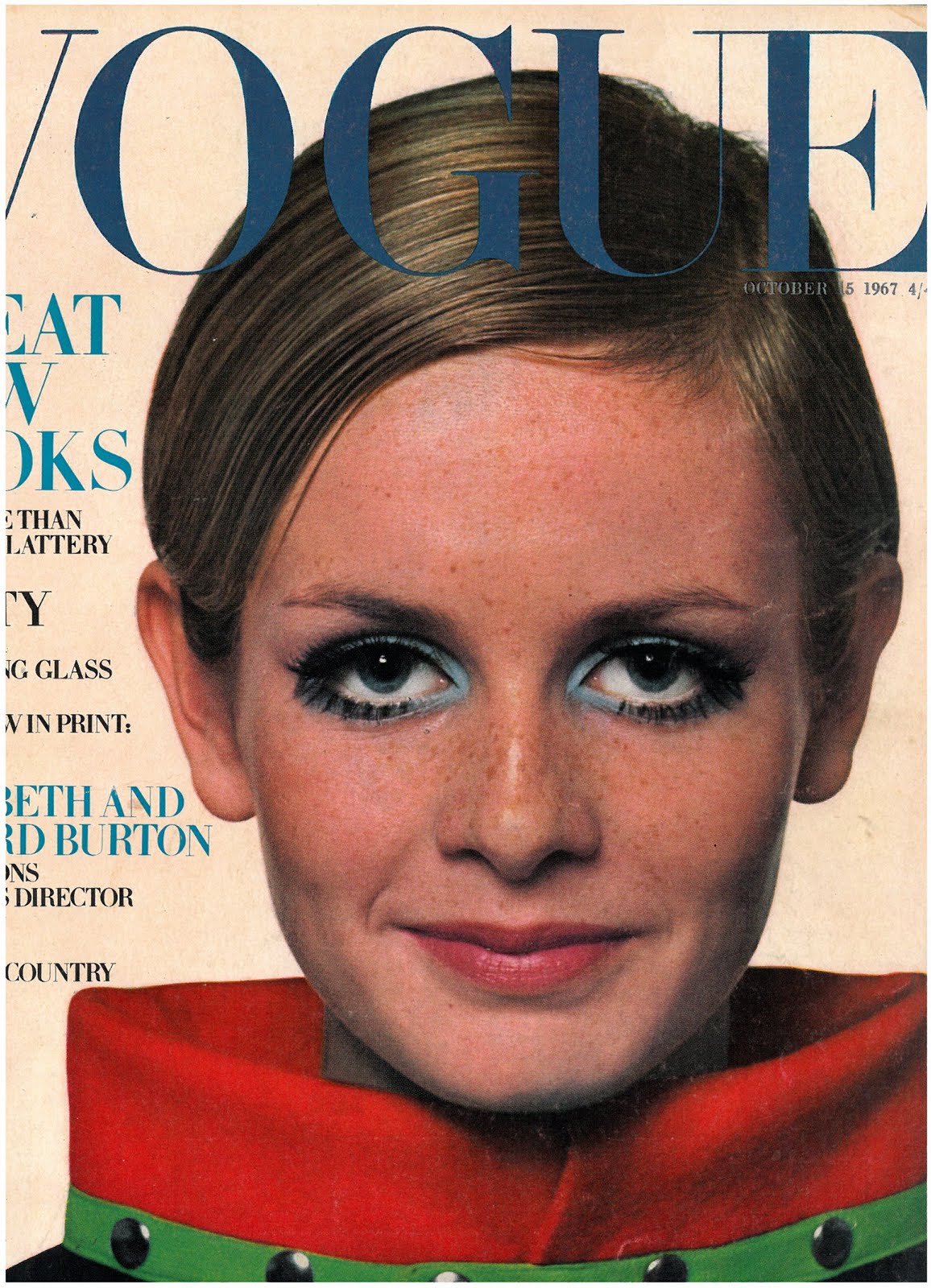 youthquakers: 15th October 1967 - UK Vogue 1st UK Twiggy Cover