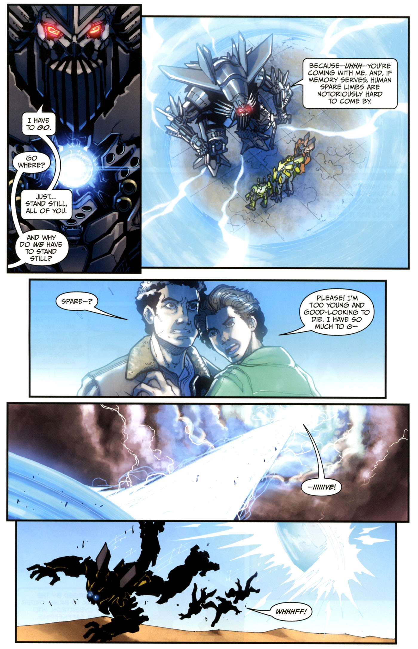 Read online Transformers: Revenge of the Fallen — Official Movie Adaptation comic -  Issue #3 - 8