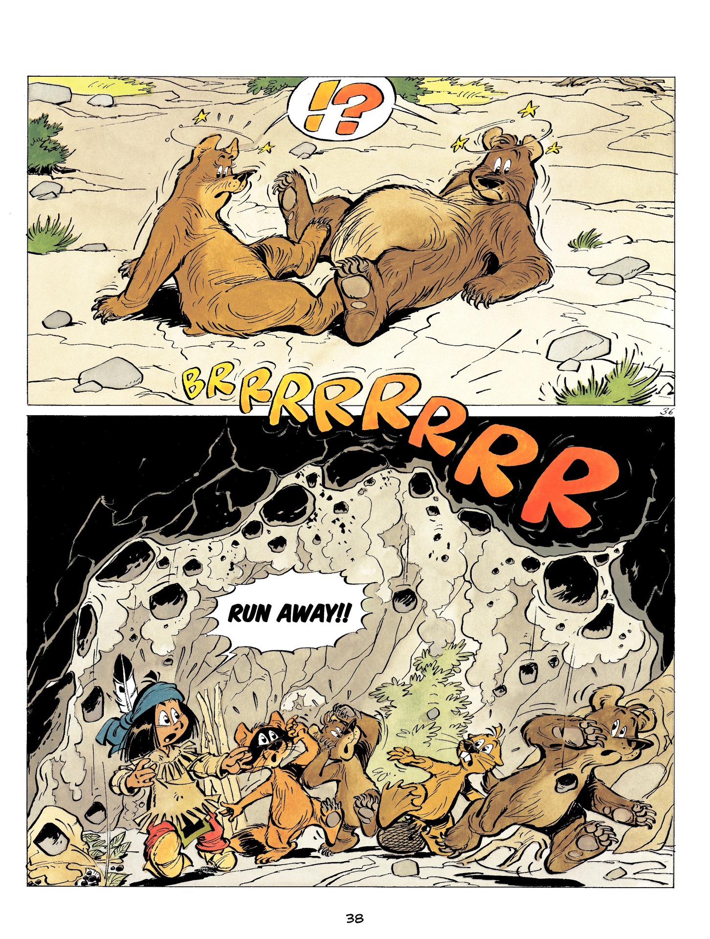 Read online Yakari comic -  Issue #13 - 38