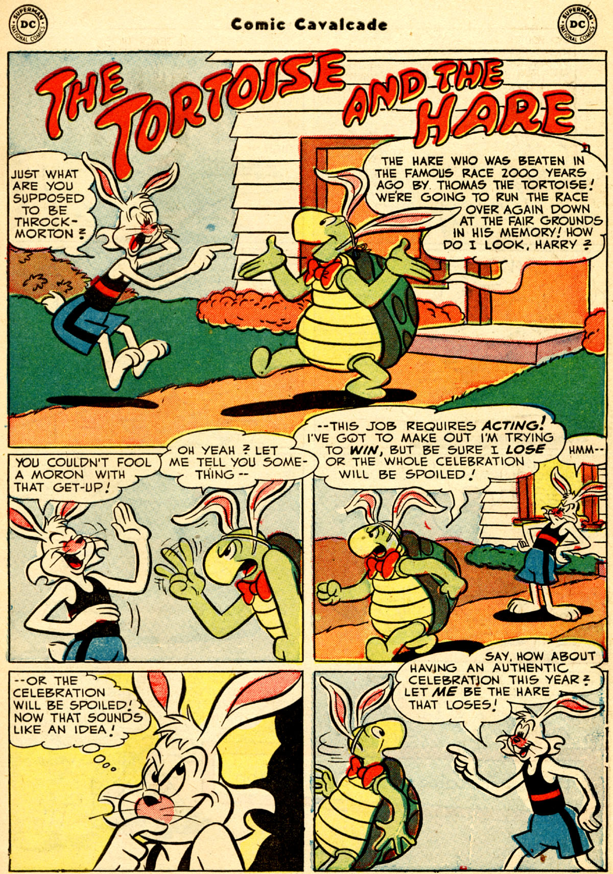 Read online Comic Cavalcade comic -  Issue #50 - 13