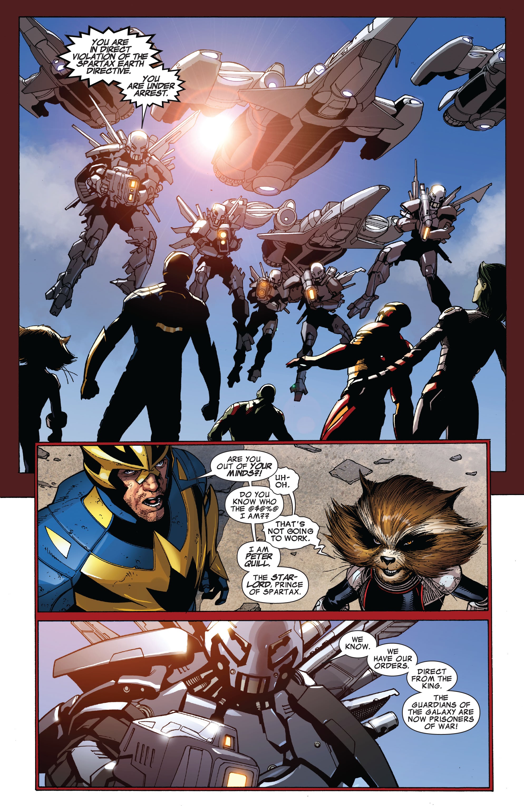 Read online Guardians Of The Galaxy by Brian Michael Bendis comic -  Issue # TPB 1 (Part 1) - 73