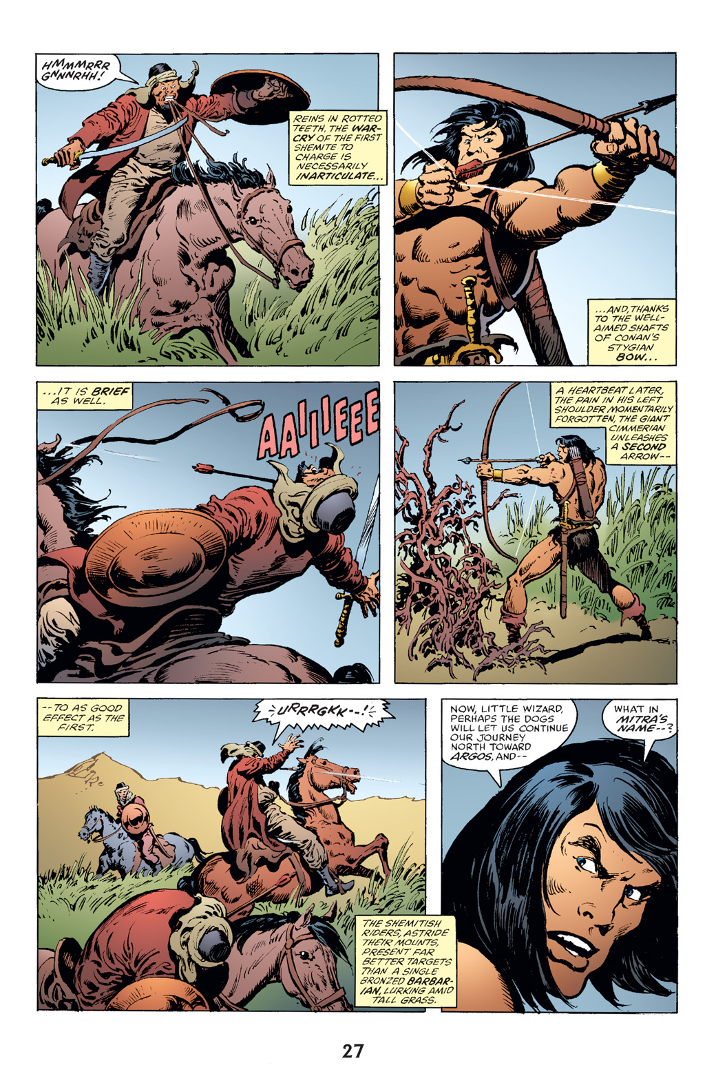 Read online The Chronicles of Conan comic -  Issue # TPB 14 (Part 1) - 27