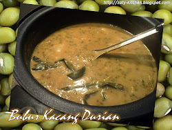 bubur kacang durian zaty kitchen baking cooking