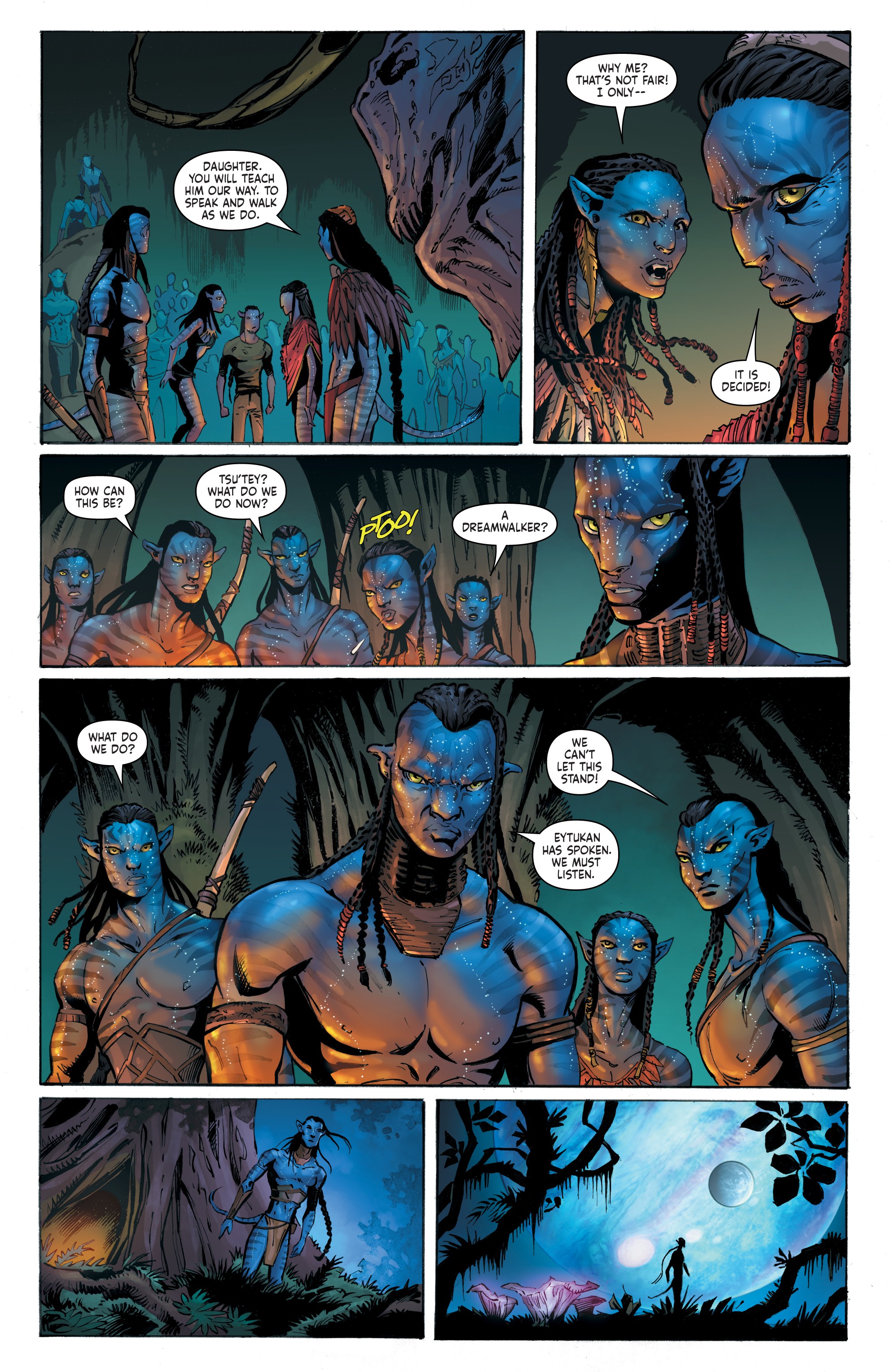 Read online Avatar: Tsu'tey's Path comic -  Issue #1 - 20