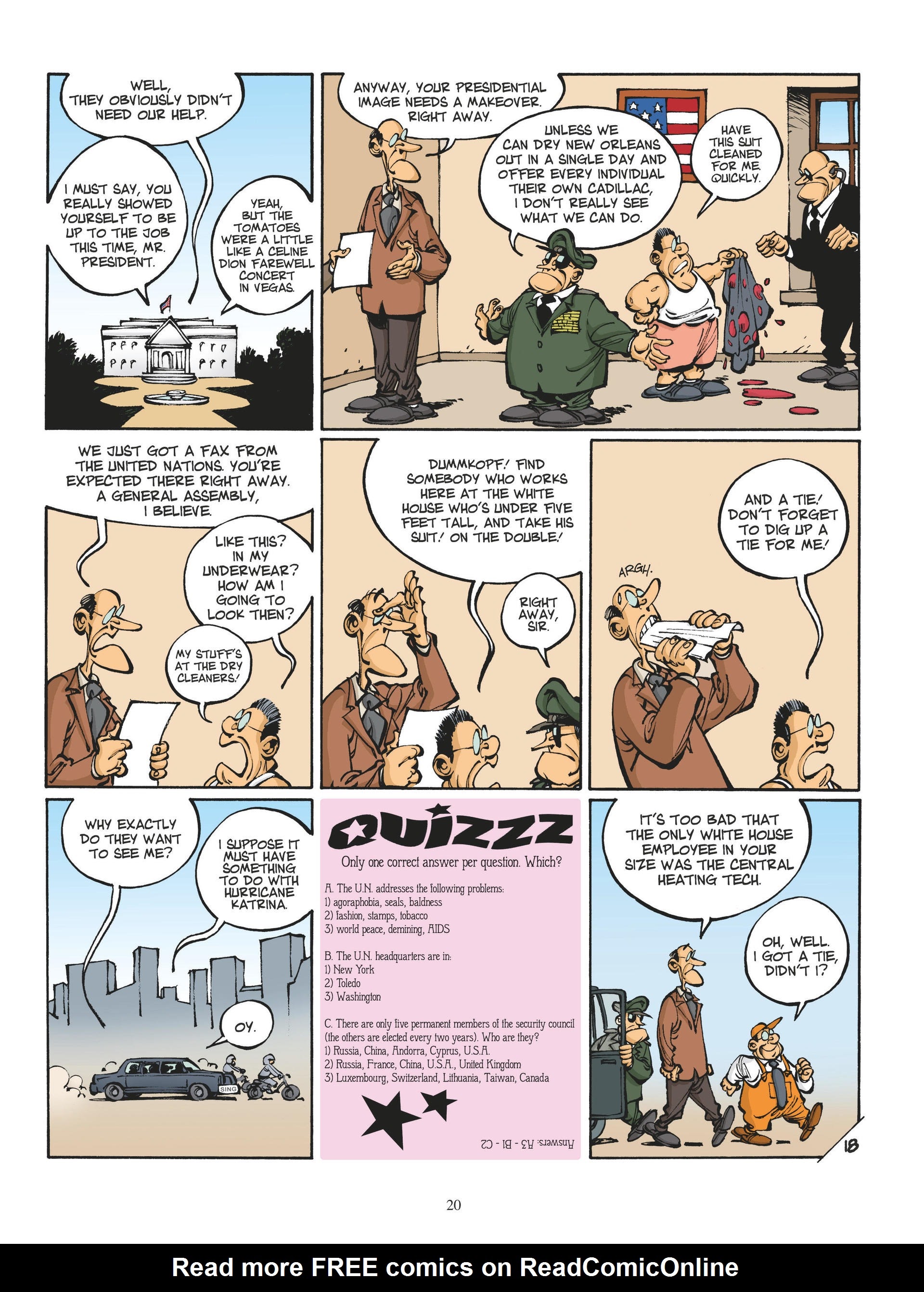 Read online Mister President comic -  Issue #3 - 19