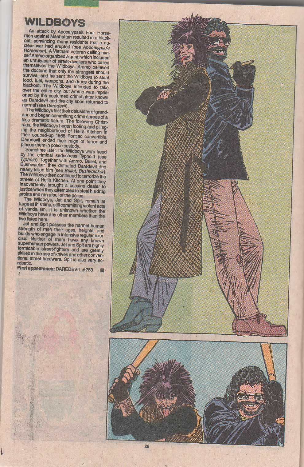 Read online The Official Handbook of the Marvel Universe: Update '89 comic -  Issue #8 - 55