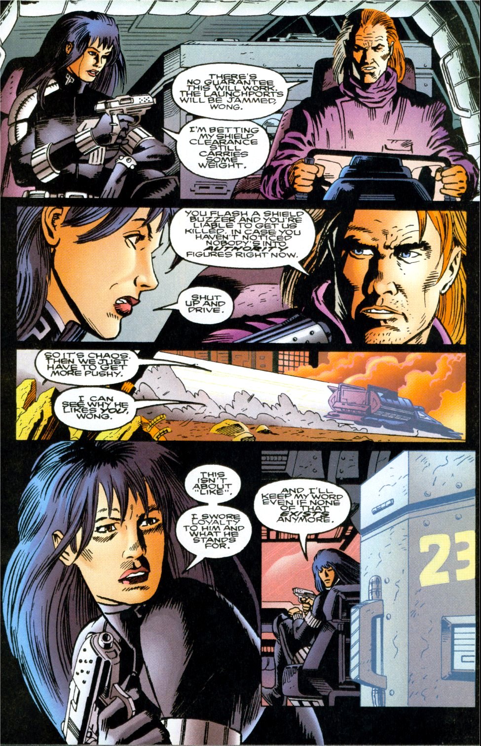 Read online Punisher 2099 comic -  Issue #33 - 7