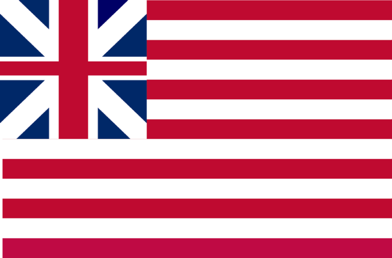 The Grand Union Flag (Continental Colors)