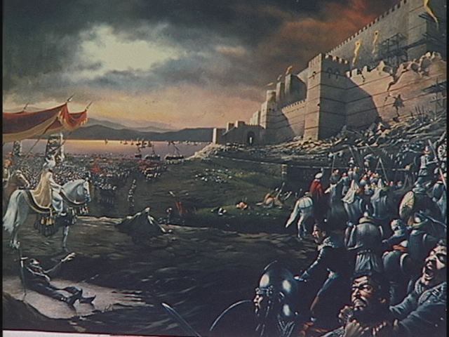 Mehmed II Outside The Walls of Constantinople, May 1453