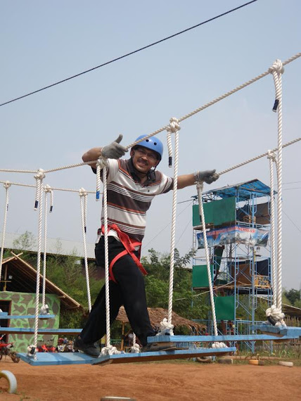 I am walking on the flying wood