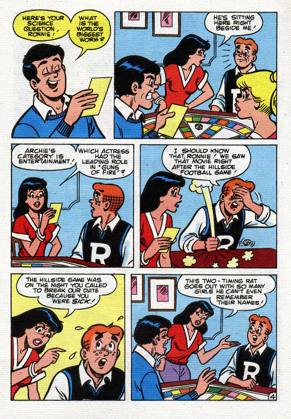 Read online Betty and Veronica Digest Magazine comic -  Issue #54 - 123