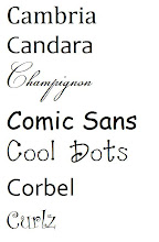 Fonts 3