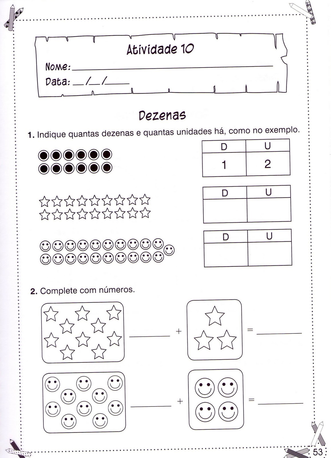 EDUCAÇÃO E SUAS ESPECIFICIDADES: ATIVIDADES DE MATEMÁTICA 2º ANO (REVISÃO)