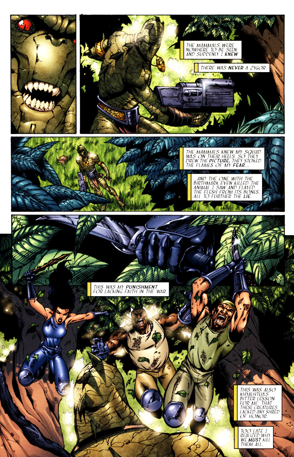 Read online Saurians: Unnatural Selection comic -  Issue #1 - 21