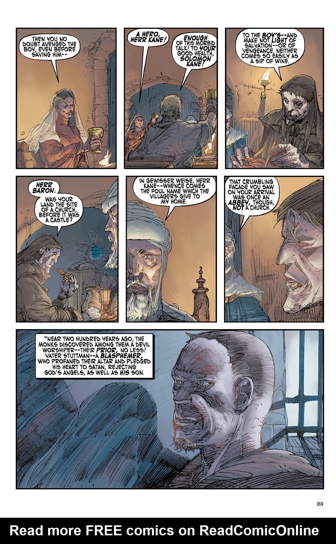 Read online Solomon Kane comic -  Issue # _TPB - 24