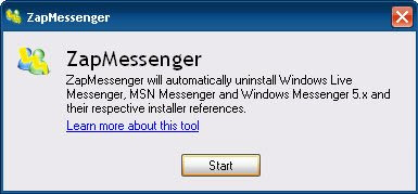 Desinstalar Windows Live Messenger 2009