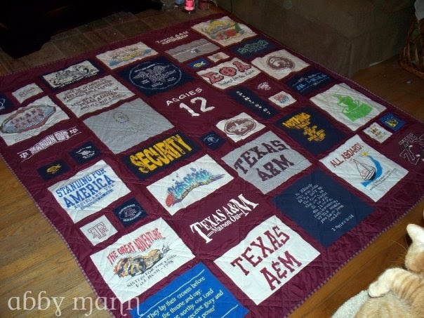 Crafts by Abby: T-Shirt Quilt Tutorial Part 1 - Planning