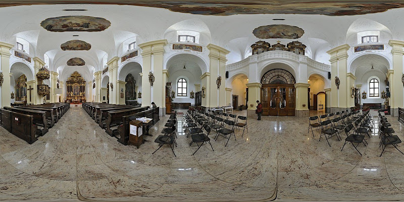 Debrecen Szent Anna Székesegyház gömbpanoráma