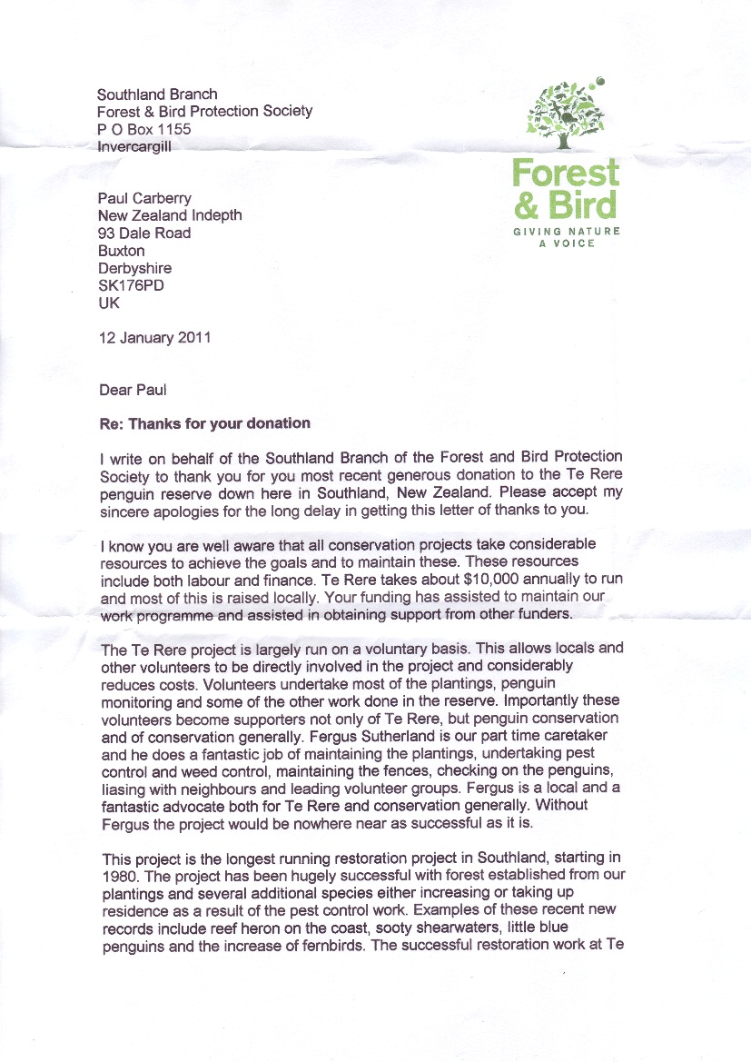 TripNatter..........the In Depth blog...: Te Rere Yellow-eyed Penguin