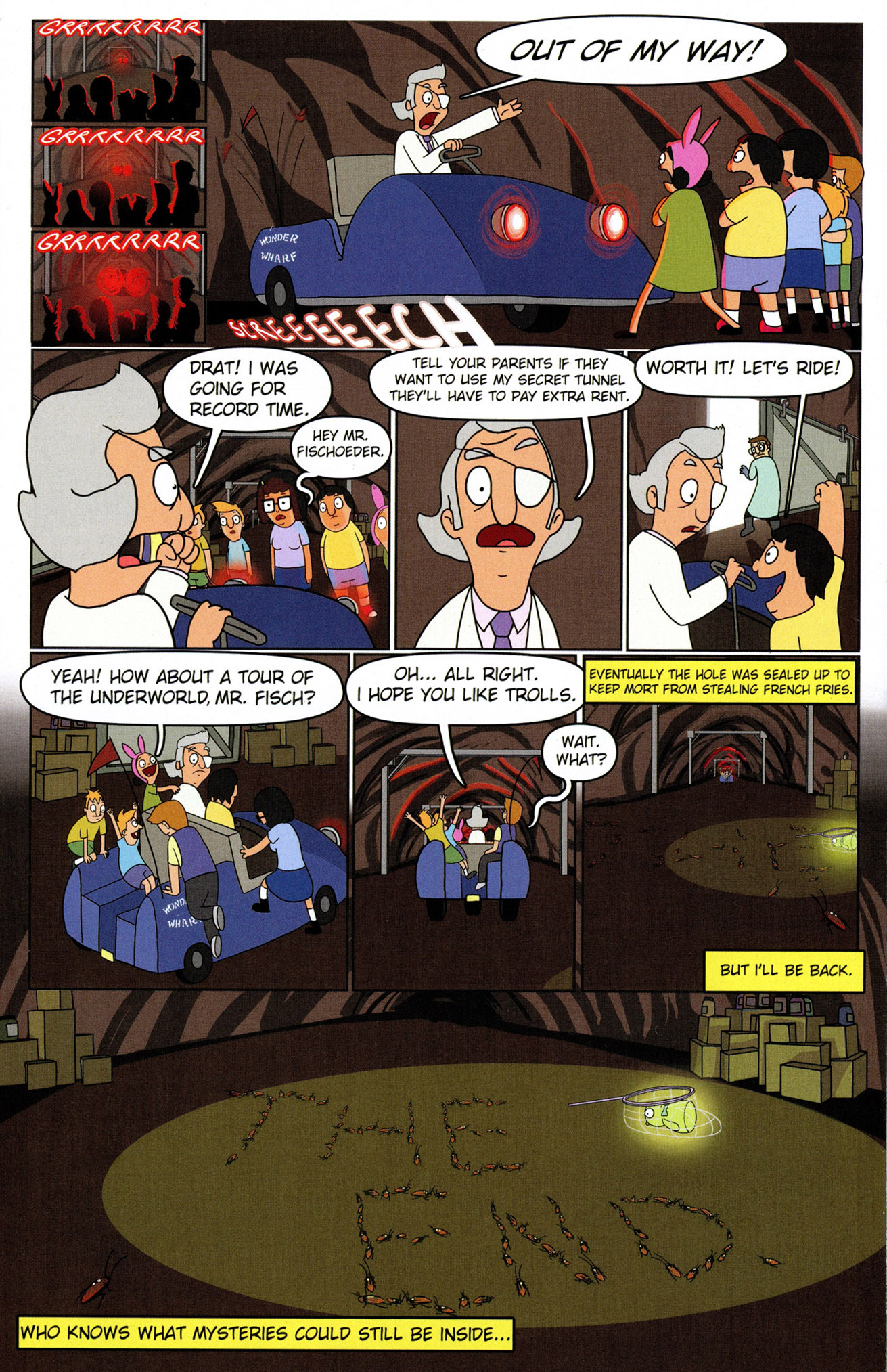 Read online Free Comic Book Day 2016 comic -  Issue # Bob's Burgers - 16