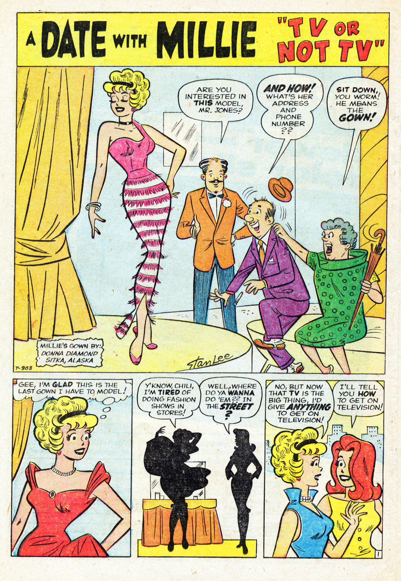 Read online A Date with Millie (1959) comic -  Issue #7 - 20