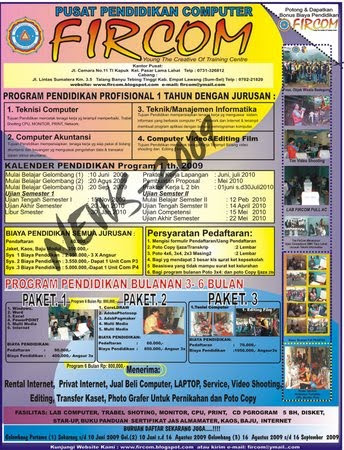 Penerimaan Siswa/i Baru 2008/2009