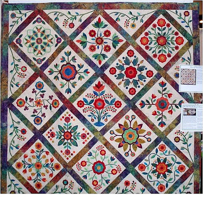 rose of sharon quilt top | The Quilt Complex
