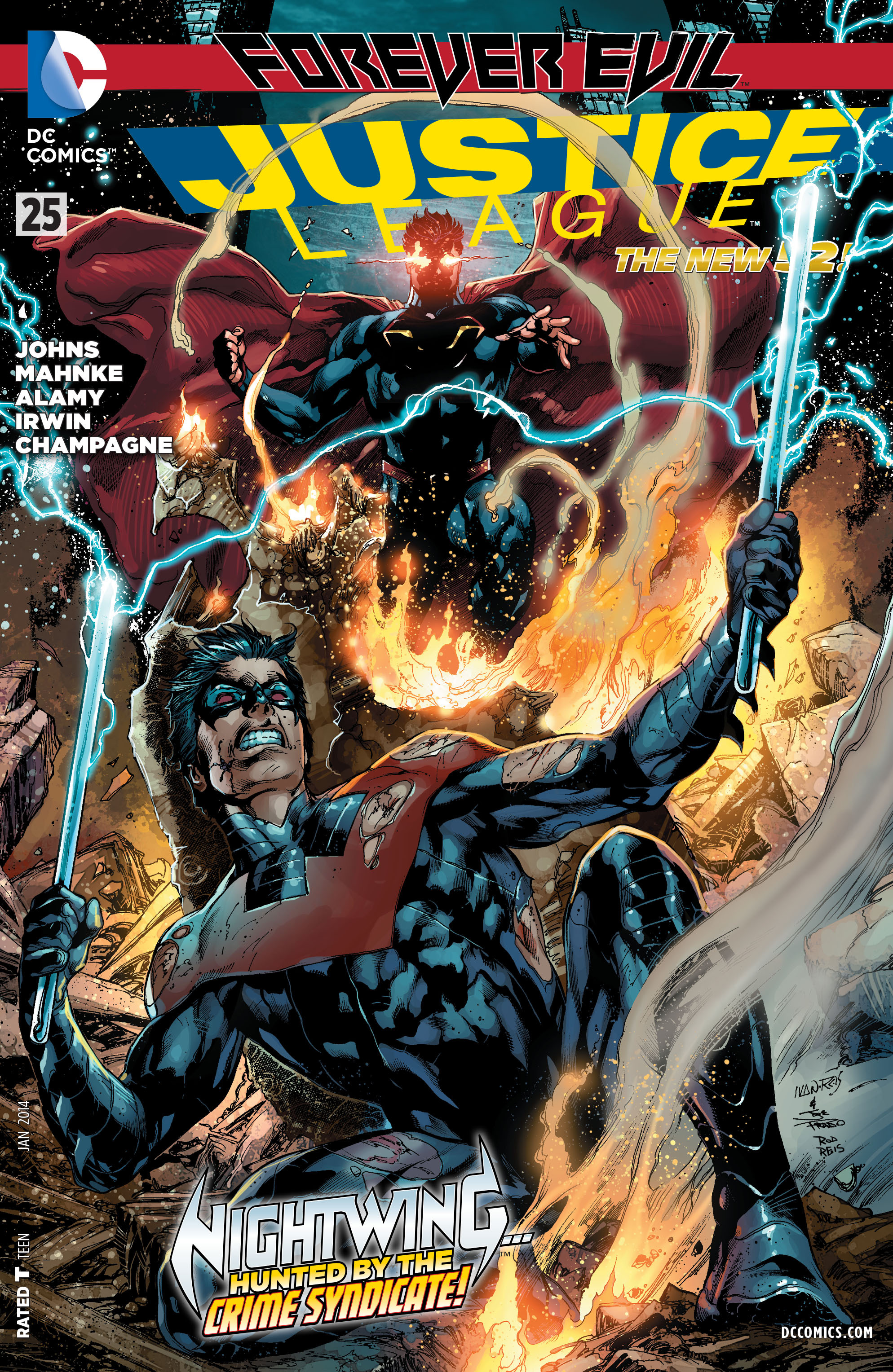 Read online Justice League (2011) comic -  Issue #25 - 2