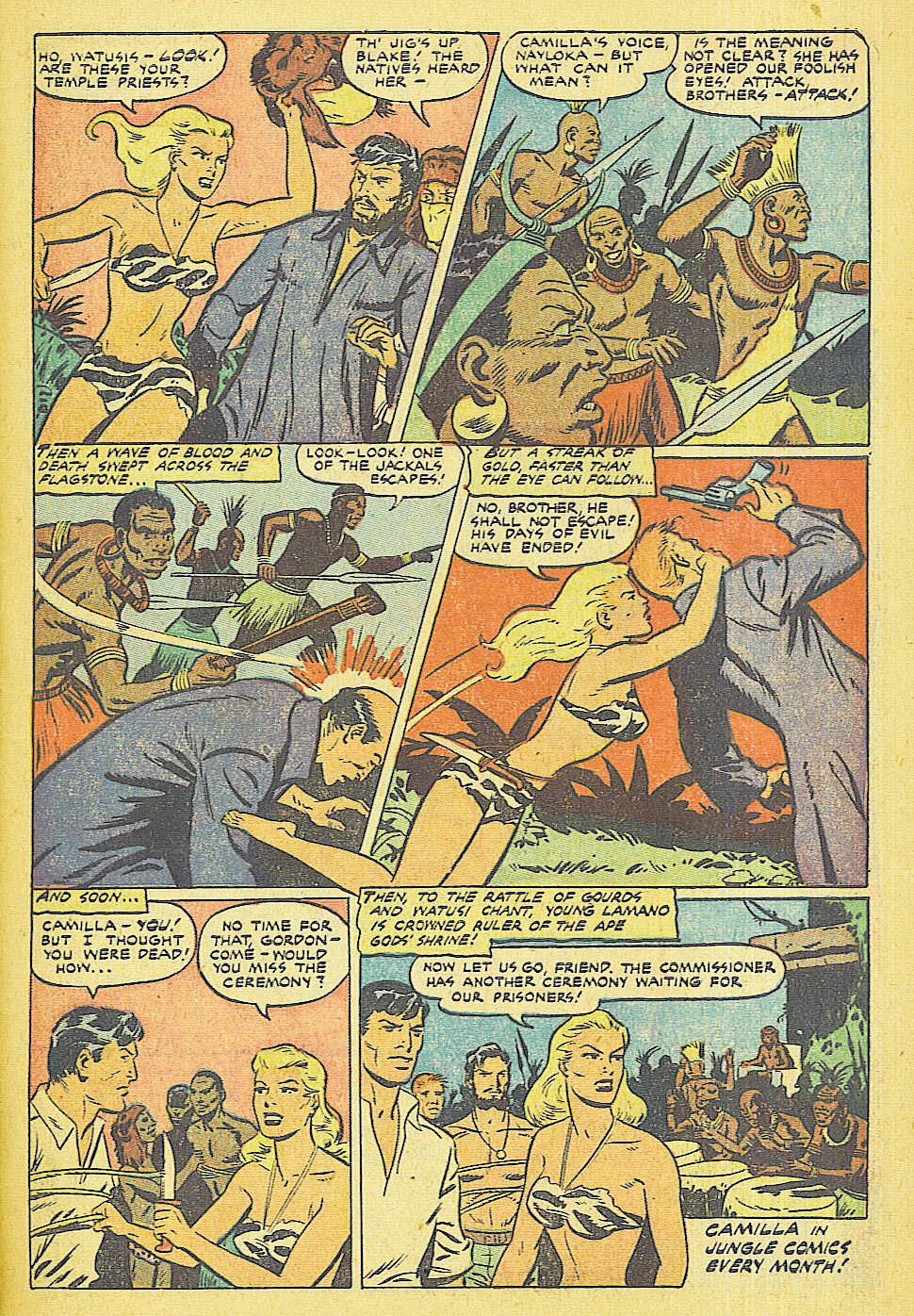 Read online Jungle Comics comic -  Issue #141 - 33