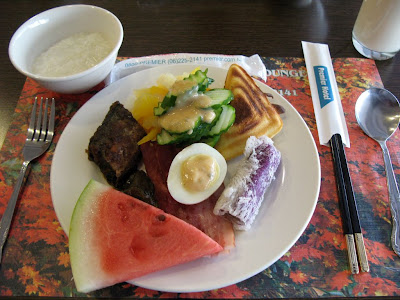 首相大飯店の朝食