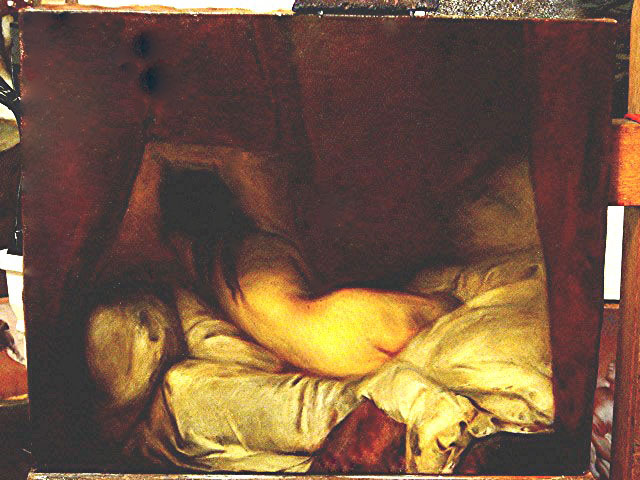 d 'après Corot , au musée d 'Orsay ,par Raphaël DAGHER.