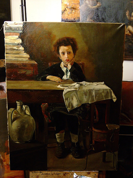 portrait peint d 'après Mancini (musée d'Orsay).