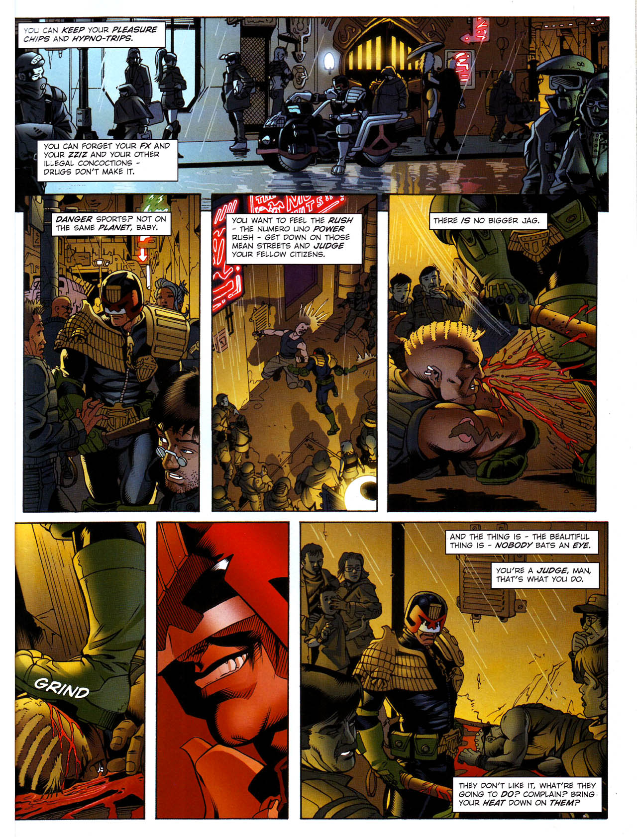 Read online Judge Dredd Megazine (vol. 3) comic -  Issue #71 - 9