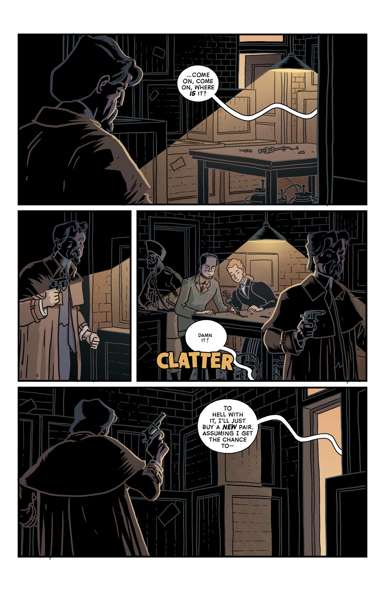 Read online Witchfinder: The Gates of Heaven comic -  Issue #4 - 19