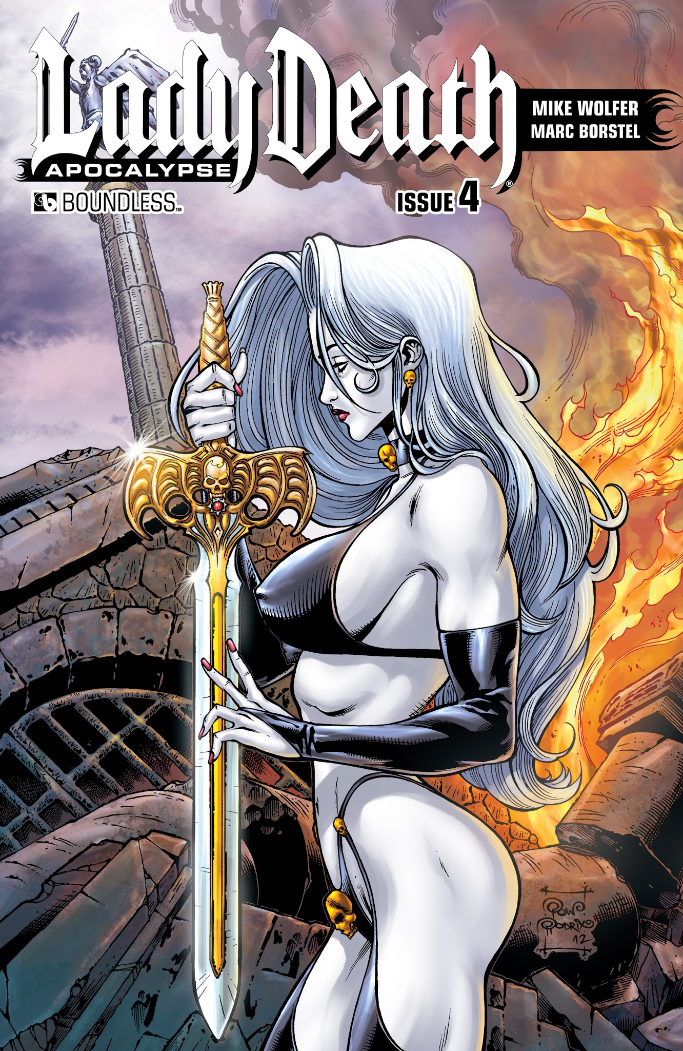 Read online Lady Death: Apocalypse comic -  Issue #4 - 1