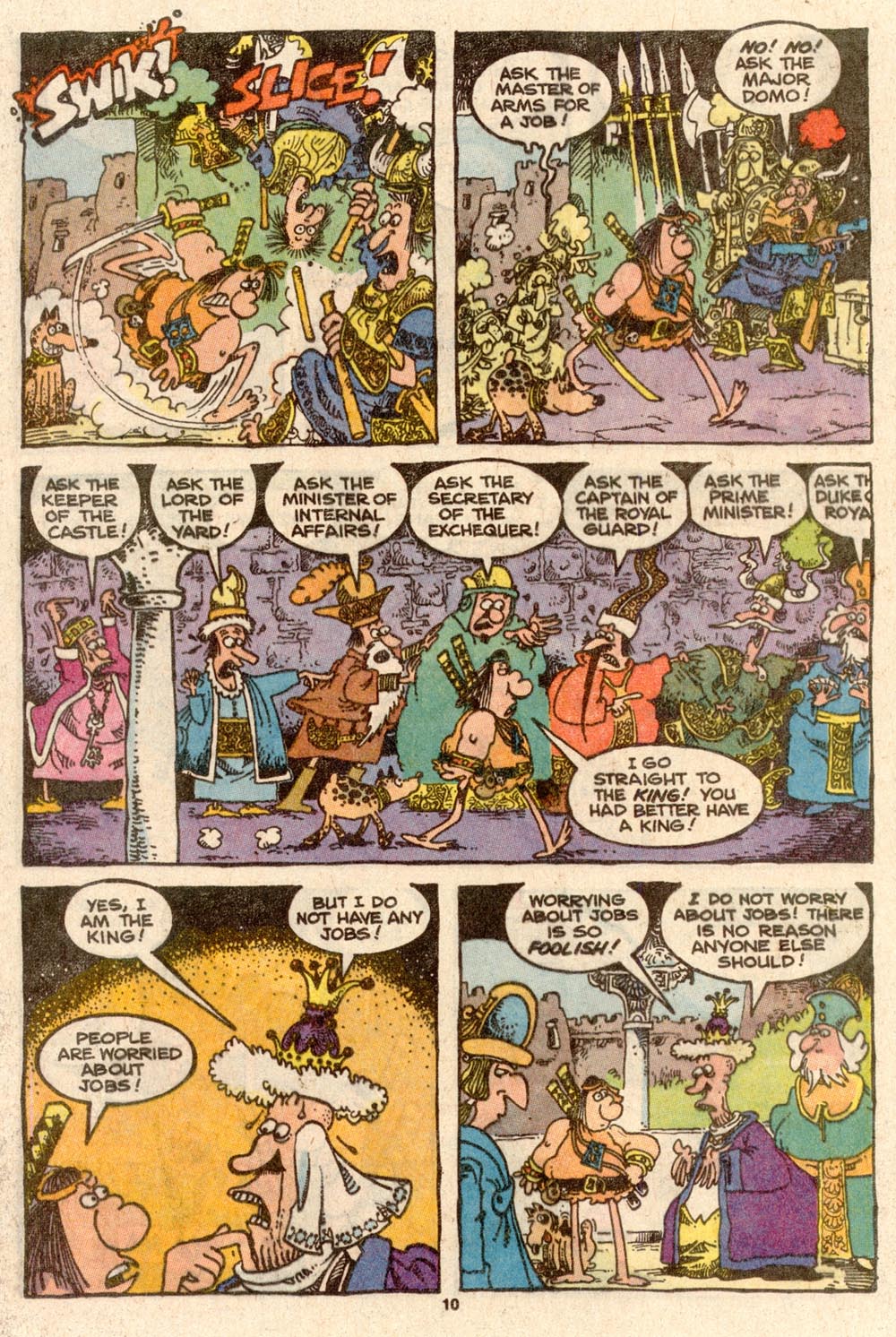 Read online Sergio Aragonés Groo the Wanderer comic -  Issue #60 - 10