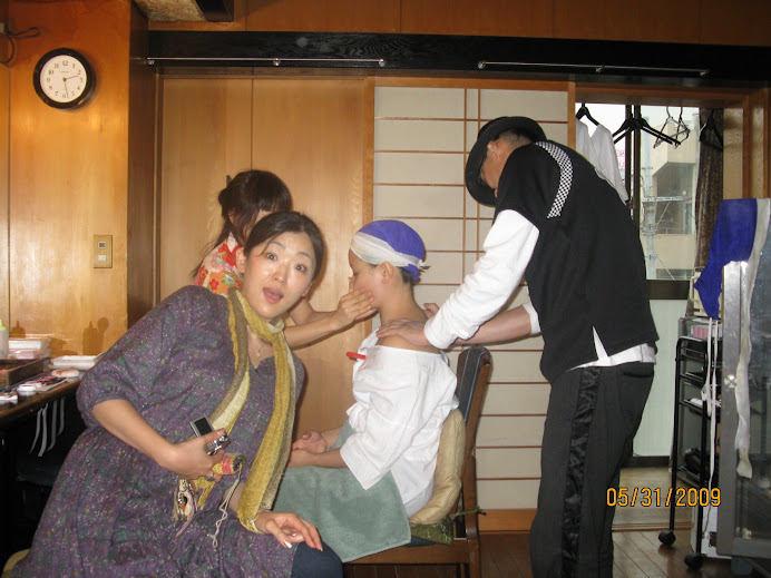 Making up in progress