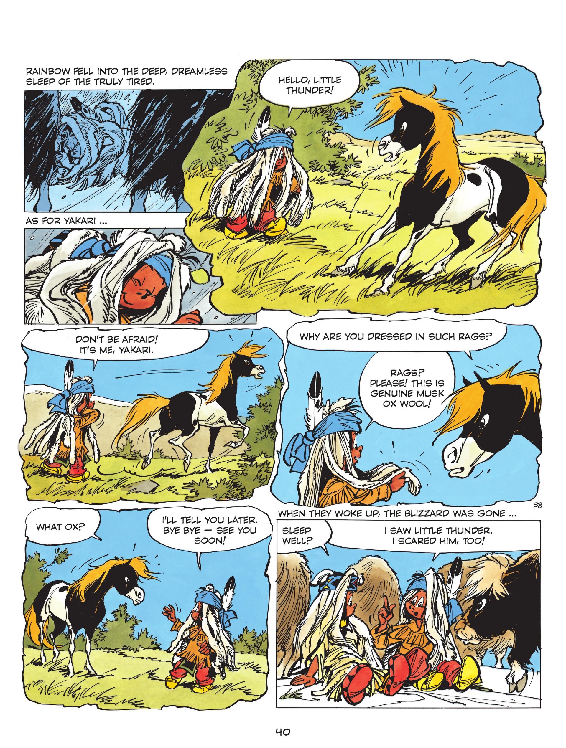 Read online Yakari comic -  Issue #17 - 42