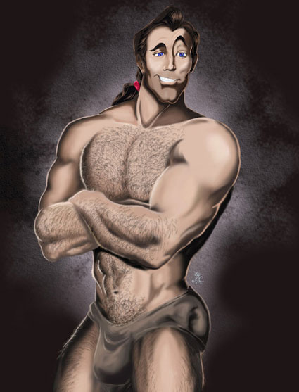 Professional Artist Re-Imagines Disney Princes as Underwear Models