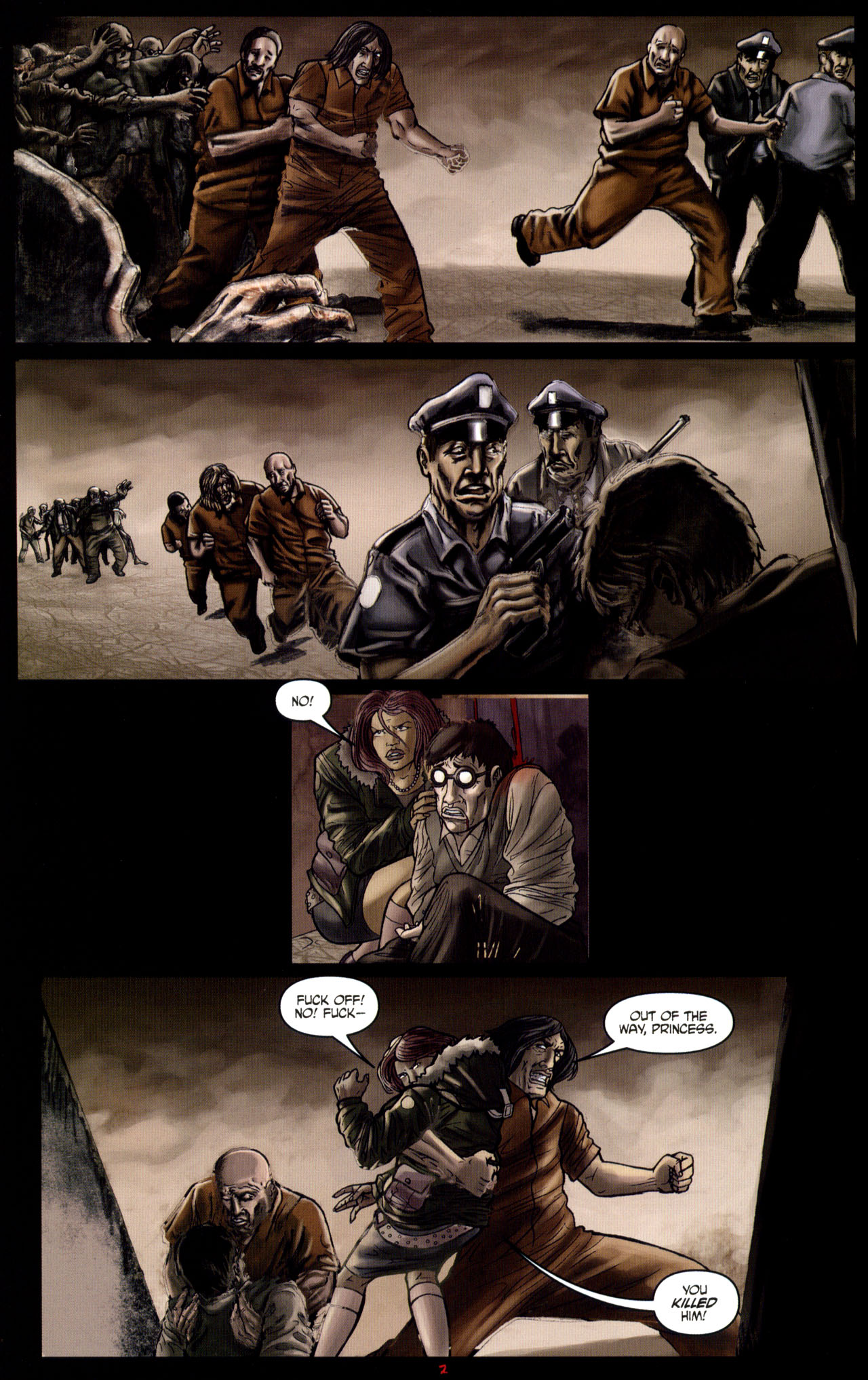 Read online Zombies! Feast comic -  Issue #3 - 4