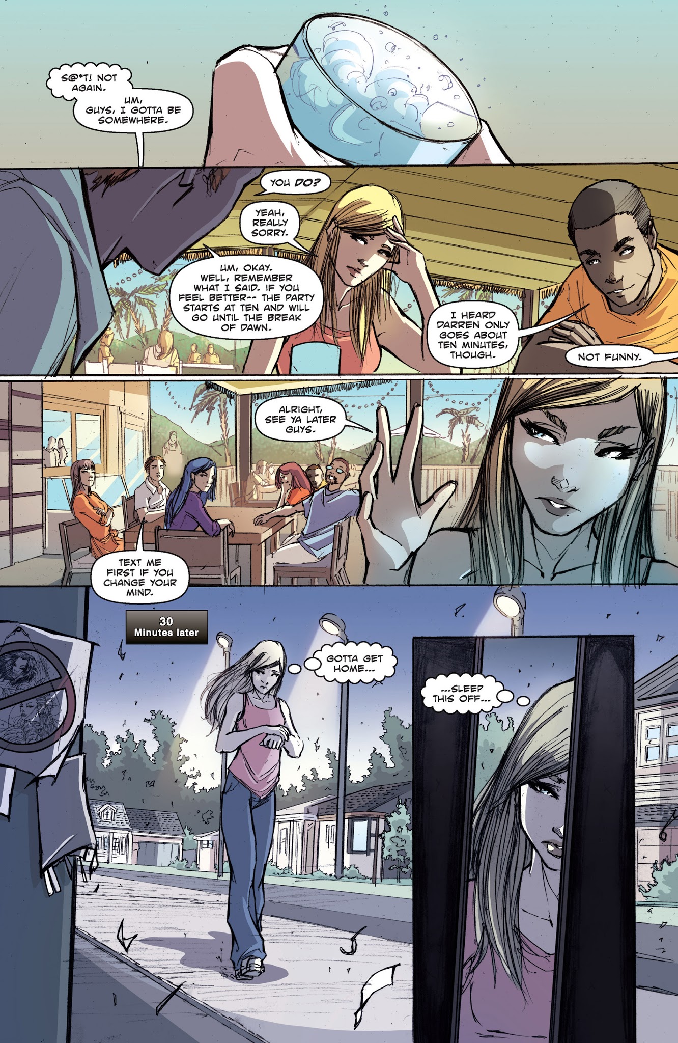 Read online Trish Out of Water comic -  Issue #1 - 18