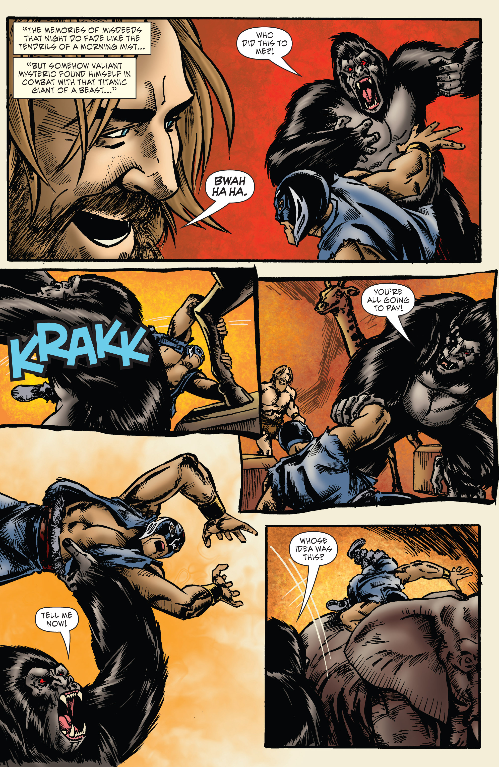 Read online WWE Superstars comic -  Issue #7 - 13