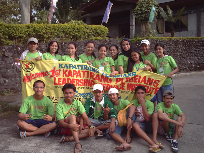 1st Kapatirang Plebeians Leadership and Service Institute