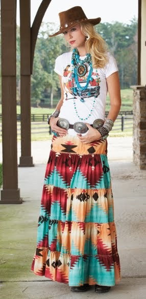 Western Cowgirl Dress ~ Ladies Fashion Style