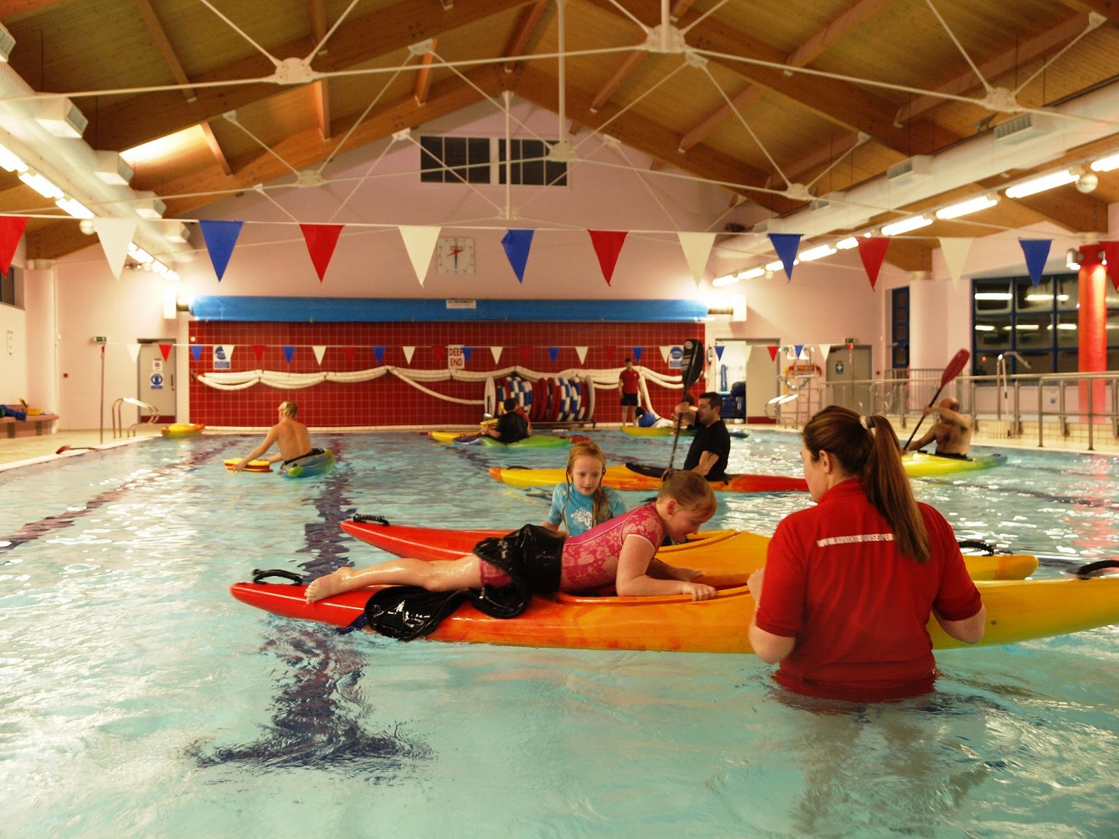 Adventurous Experiences Blog kayaking river, sea & indoor pool!