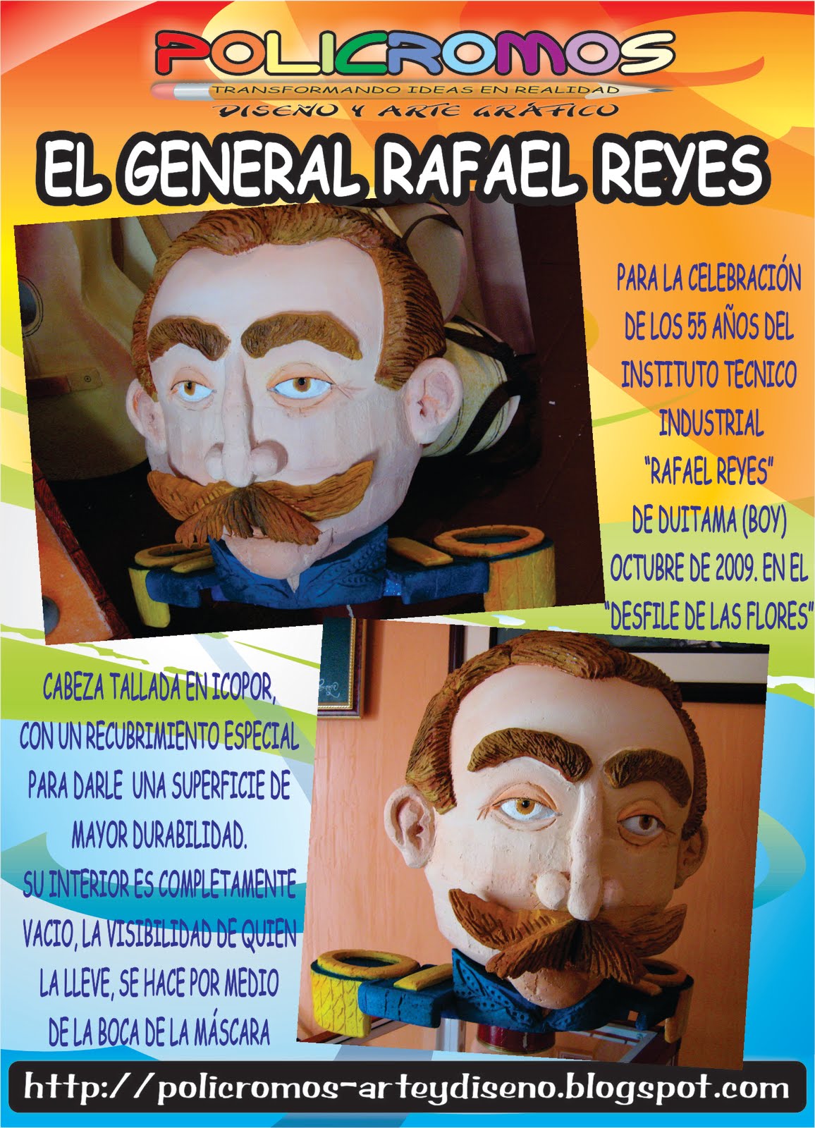 POLICROMOS "DISEÑO Y ARTE GRÀFICO": FELICES 55 AÑOS, "INSTITUTO TECNICO